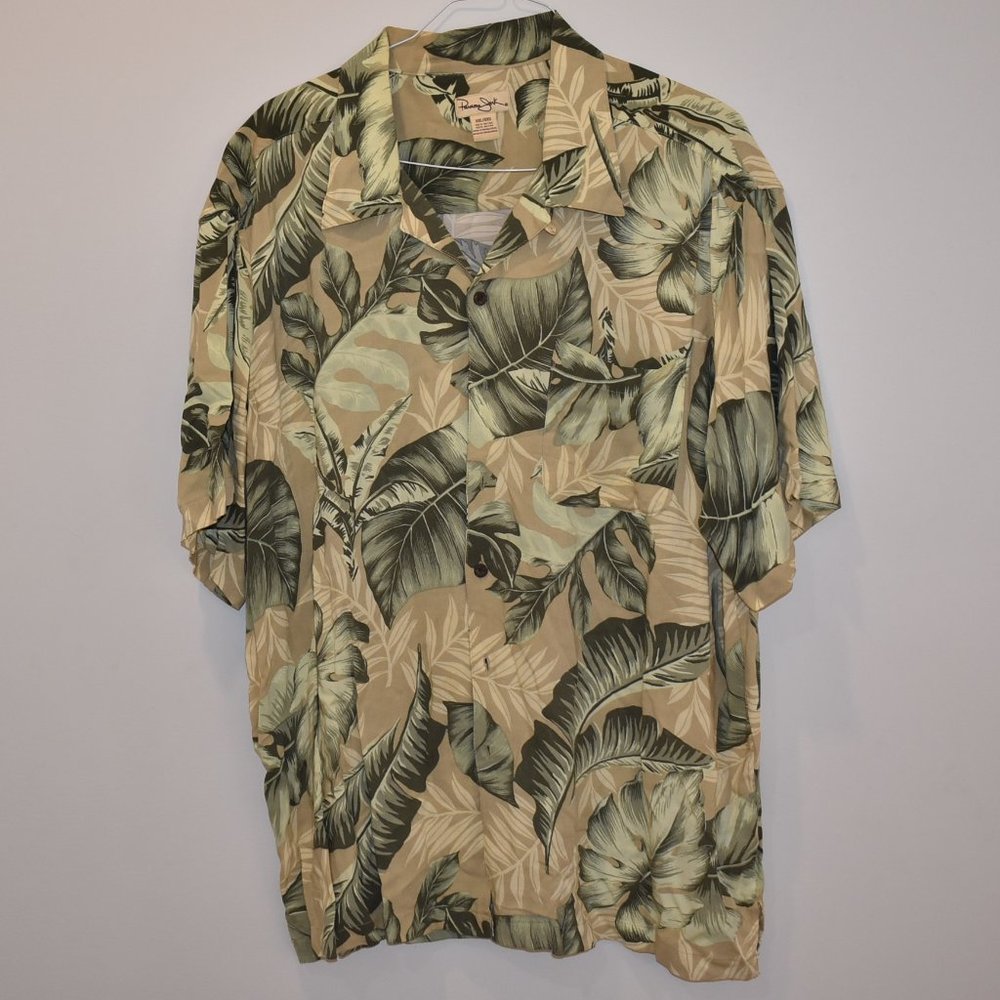 Panama Jack Aloha Hawaiian Button Up Short Sleeve Shirt 2XL